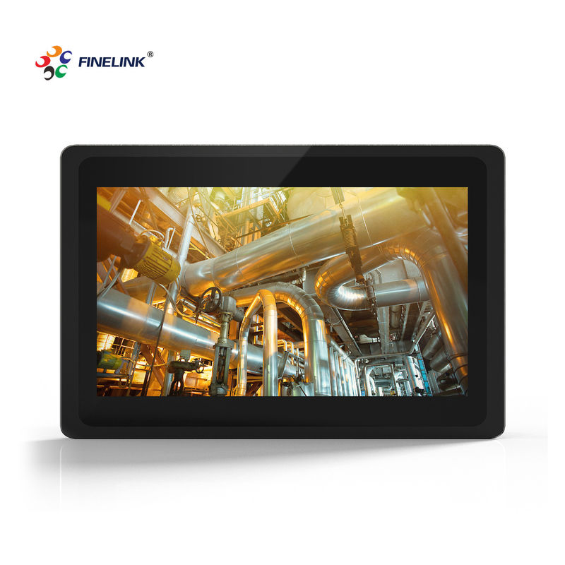 13.3 inch Industrial Panel PC IP65 Industrial All In One PC met metalen frame