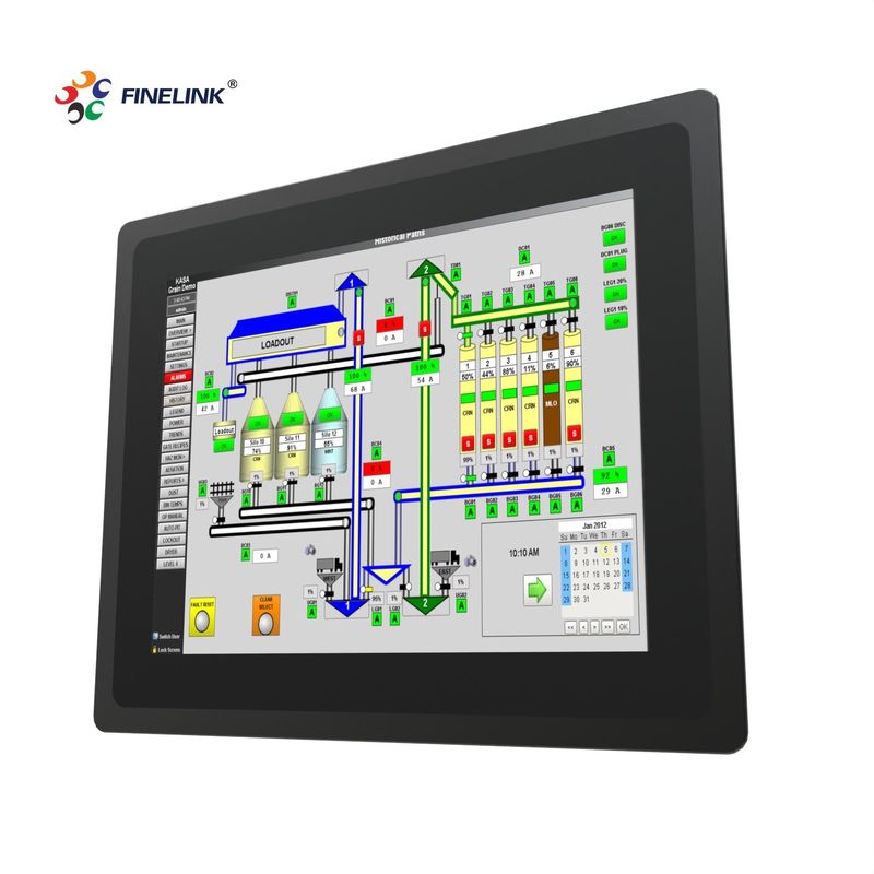 12.1 inch All-in-One industriële pc's OEM industriële All-in-One computer