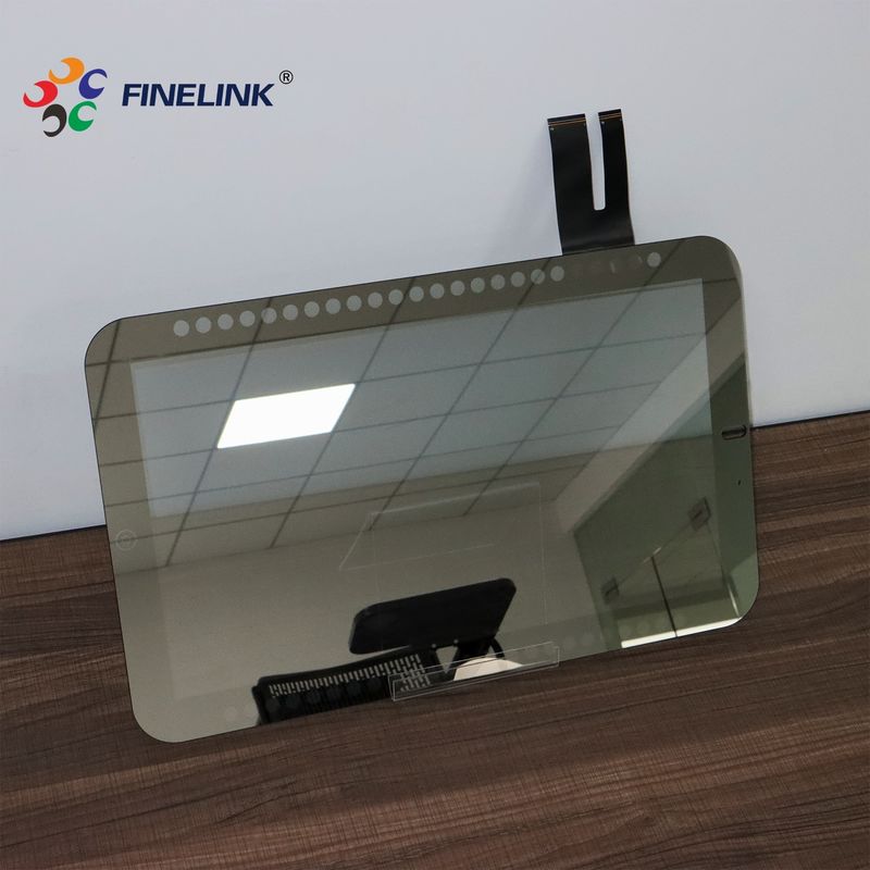 Buiten LCD-scherm Wand Reclame Fitness Spiegel Glas Touch Panel Voor Gym