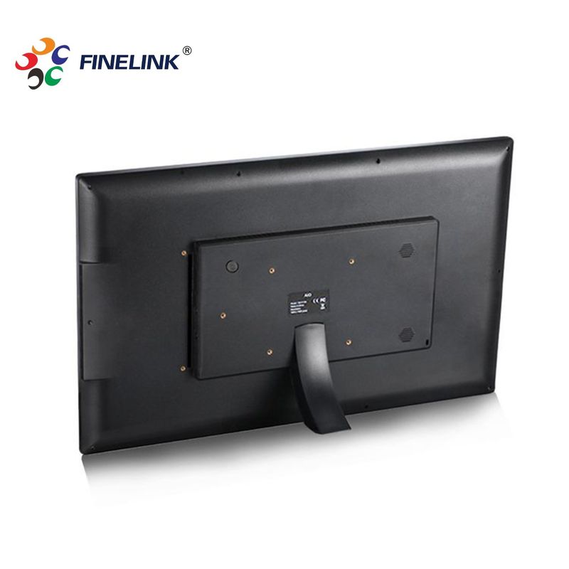 Capacitatieve zwarte touch all-in-one pc 32 inch draagbaar VA/IPS-display