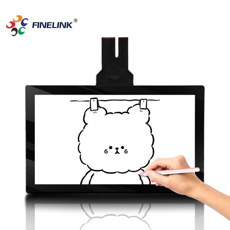 21.5 inch industriële oplossing waterdicht actief pen ondersteuning capacitieve touchscreen paneel