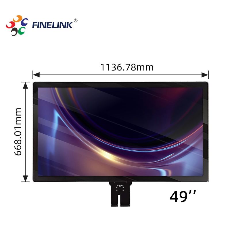 EETI ILIEK Solution 49 inch Industrial Touchscreen Monitor Zwart