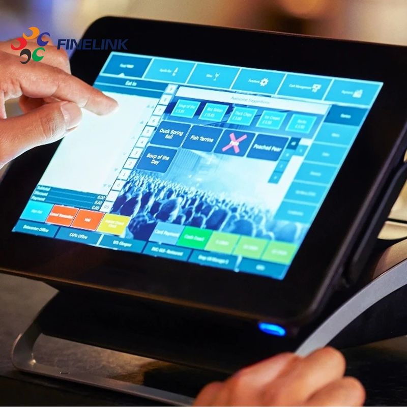 10.4 inch Multi Touch LCD-scherm capacitieve RS232-interface type