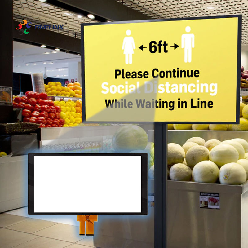 27 inch G G EETI/ILITEK capacitieve touchpaneel voor advertentie-kiosk