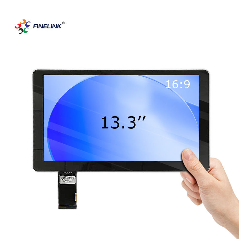 RS232 Interface PCAP Touch Panel 13.3 Inch G G Voor POS Monitor