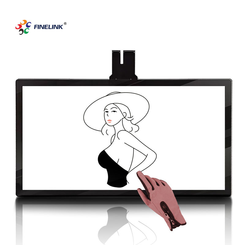Capacitatief 32 inch touchscreen paneel voor virtuele realiteit klaar paviljoen gids display