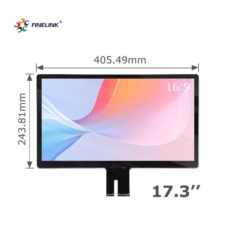 Multi Point Touch 17,3 inch G G Capacitive Touch Panel voor LCD-scherm van de bankterminal