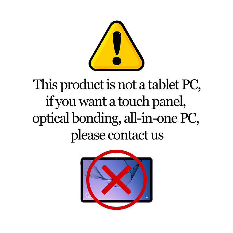 32-86 inch Custom Touch Multi-point USB/I2C/RS232 Interface Grote PC Capacitive Panel