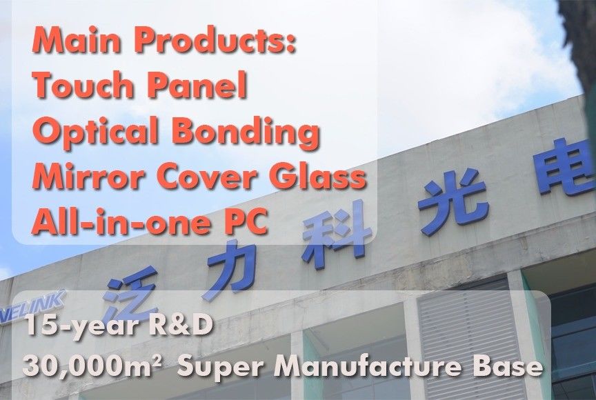 OEM 19,5 inch PCAP Touch Panel Capacitive Touch Panel met G G structuur