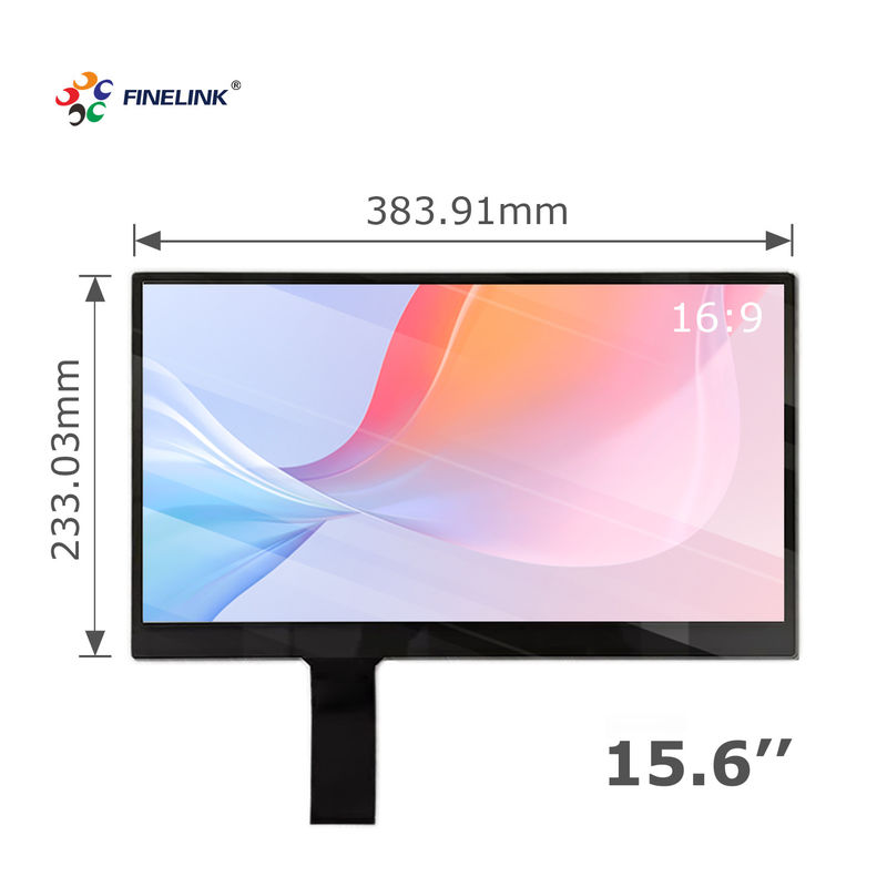USB I2C-interface Multi Touch PCAP GG 15,6 inch capacitieve touchpaneel voor POS-monitor