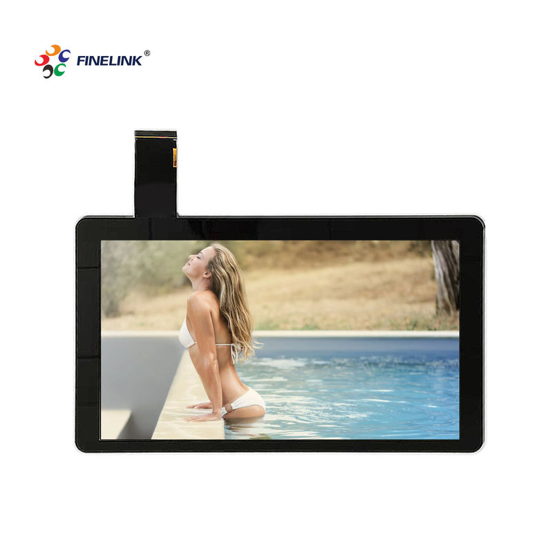 13.3 inch Industrial Tft Lcd Interactief capacitieve touch panel Kiosk Hmi Flat Panel