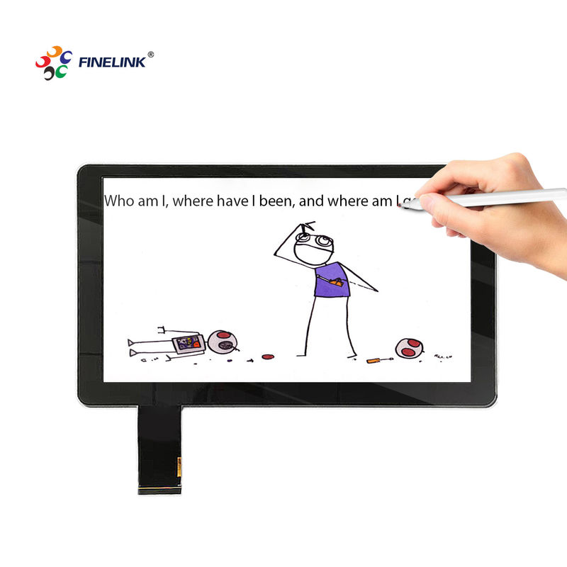 13.3 inch Industrial Tft Lcd Interactief capacitieve touch panel Kiosk Hmi Flat Panel