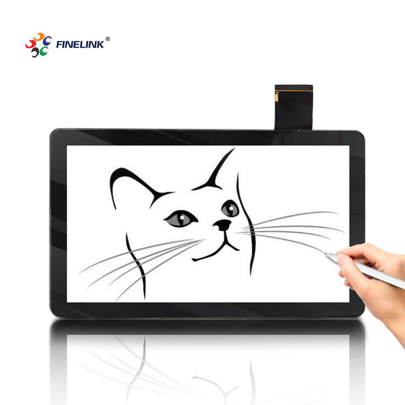 Linux Open Frame Touch Display 15,6 inch Multi Drive IC LCD Touch Panel Monitor
