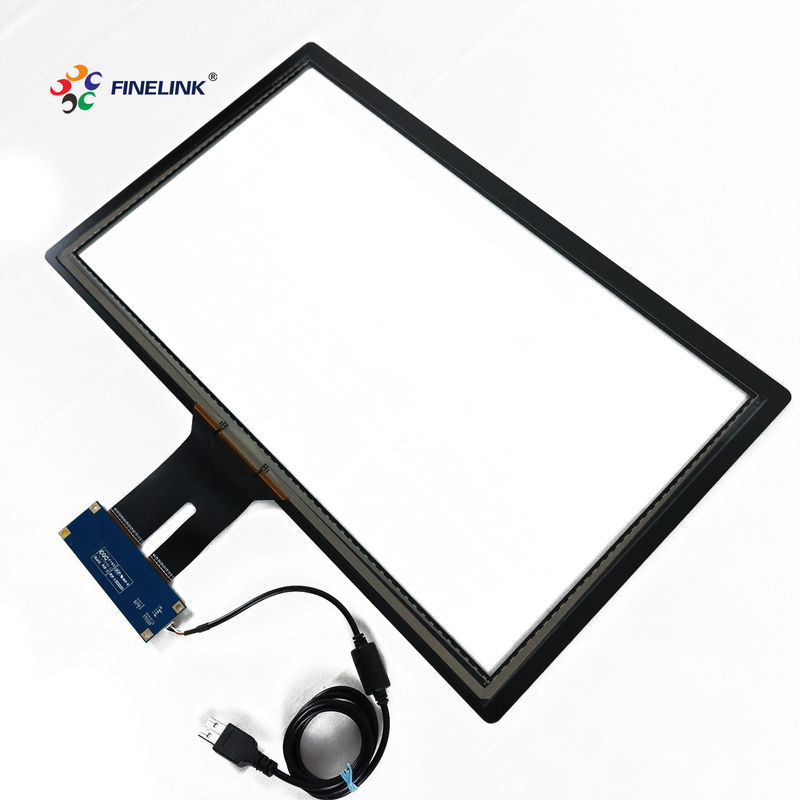 Gepersonaliseerde 18,5 inch EETI Multi Touch PCAP waterdichte monitor met 10-punts touchpoints