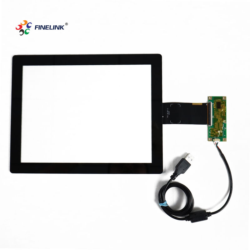 FINELINK 10.4 Geprojecteerd capacitief aanraakpaneel 12,1 inch HMI industrieel besturingssysteem
