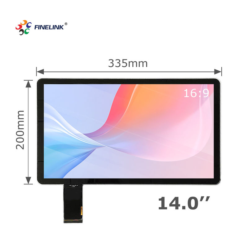 Custom 14 15 17 inch waterdicht LCD touchscreenpaneel met EETI/ILITEK/SIS touch oplossing
