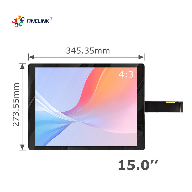 Custom 14 15 17 inch waterdicht LCD touchscreenpaneel met EETI/ILITEK/SIS touch oplossing