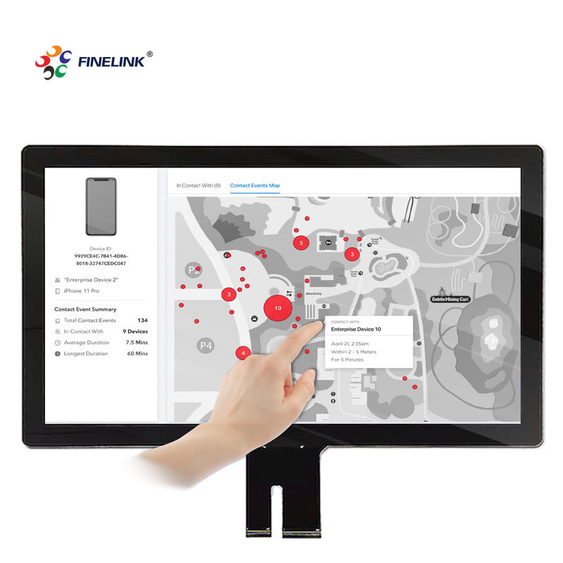 EETI/ILITEK/SIS Drive IC 18.5 inch touchscreen-paneelpakketten voor industriële automatisering