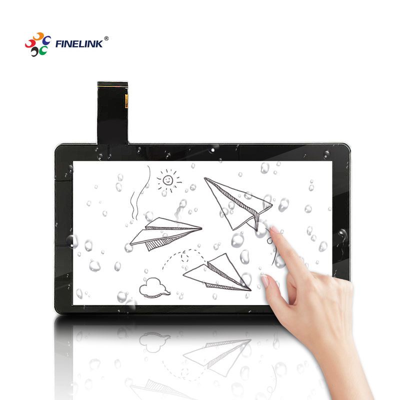 Aanpasbaar 13,3 inch IP65 Waterdicht aanraakscherm 10-punts touch Met USB/RS232/IIC interface