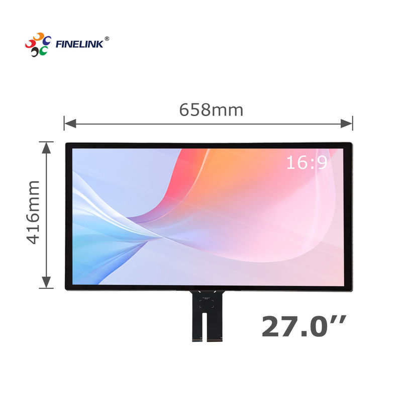 27 inch Multi Point Touch Screen Overlay Kit voor aangepaste geprojecteerde Hmi Lcd Usb Pcap