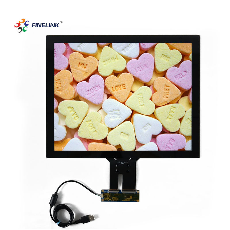 17-inch capacitieve touchscreen voor commerciële monitors 10-punts touchoplossing EETI