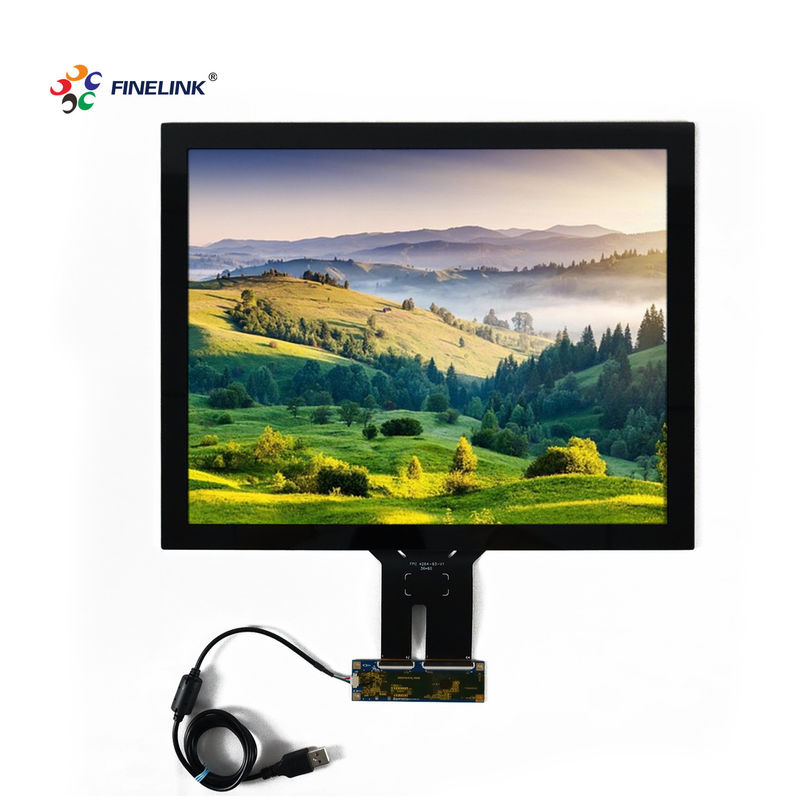 17-inch capacitieve touchscreen voor commerciële monitors USB/I2C/seriële poort interface