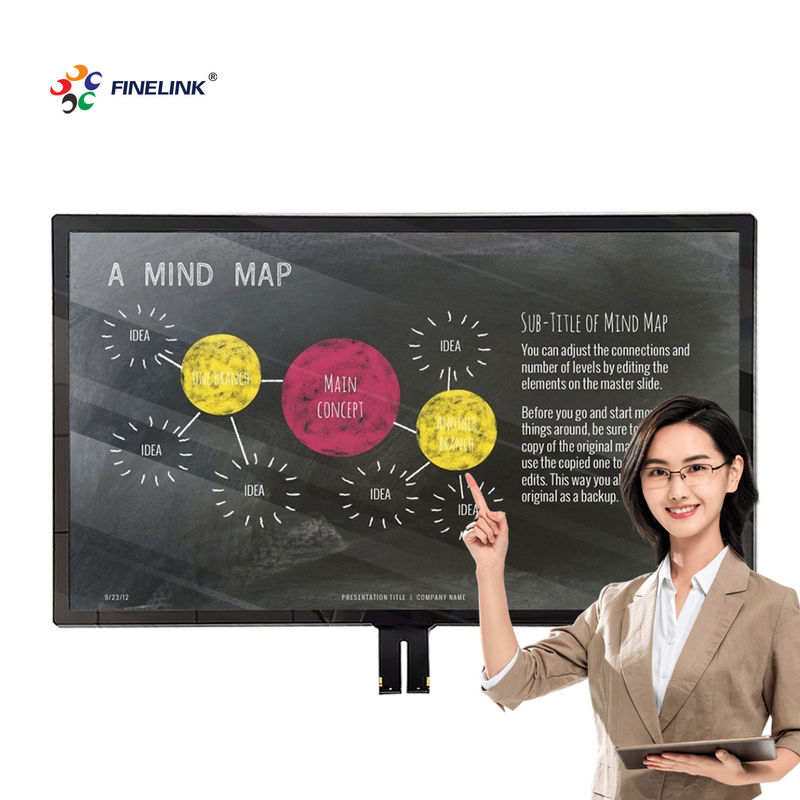 Multi Point Touch 55 Inch G G Touch Panel met groot LCD en glazen glazen FPC IC