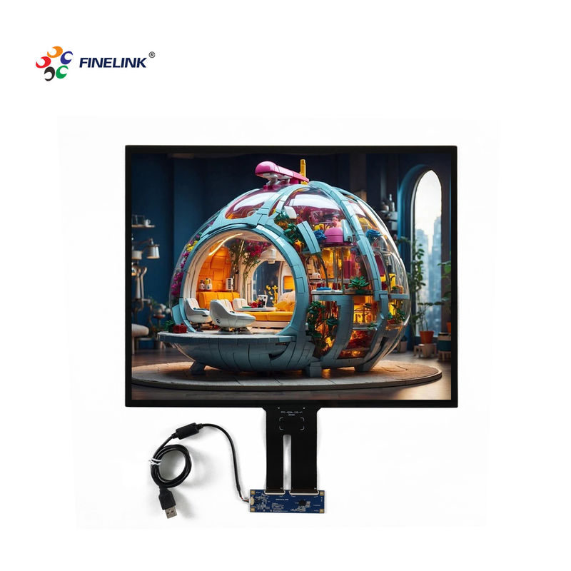 19-inch industriële capacitieve touchscreen voor interactieve kiosken in de buitenlucht van Finelink