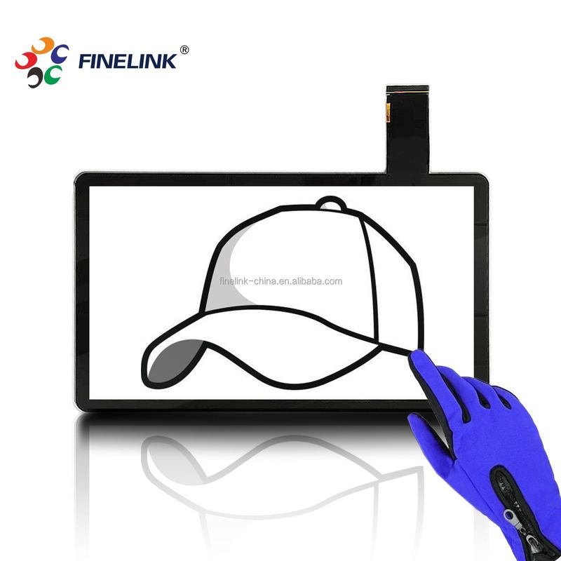14 inch all-in-one capacitieve lcd touchscreen-paneel voor machine-automatisering