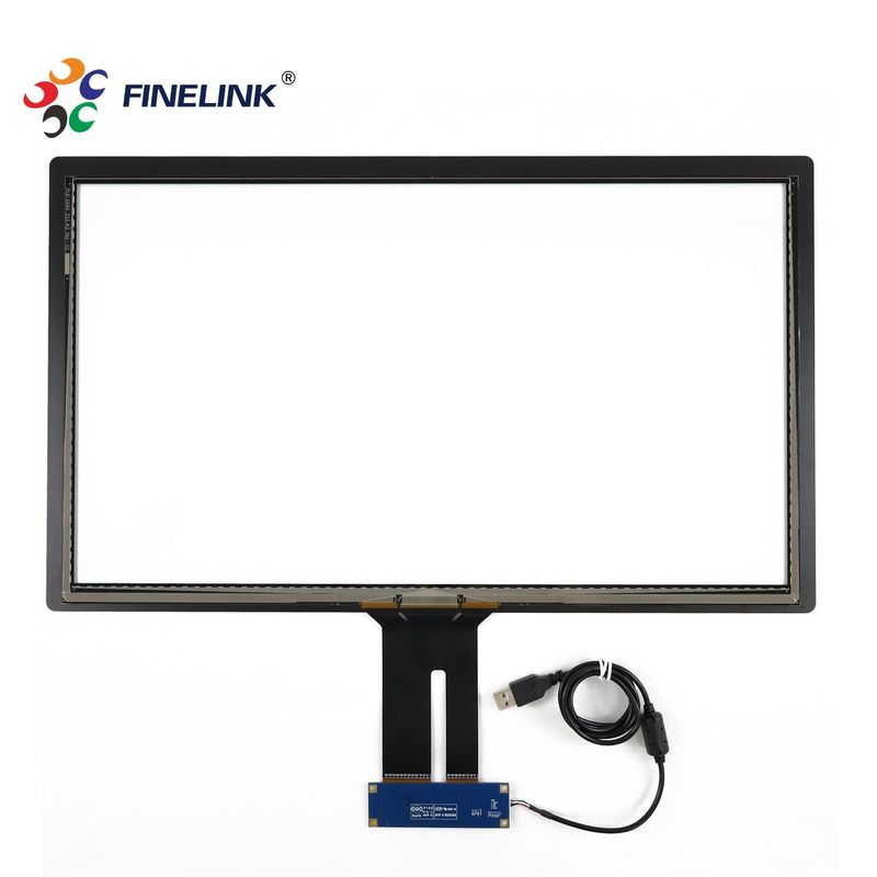 15-32 inch glas glas capacitieve touchscreen monitor met industriële open frame lcd