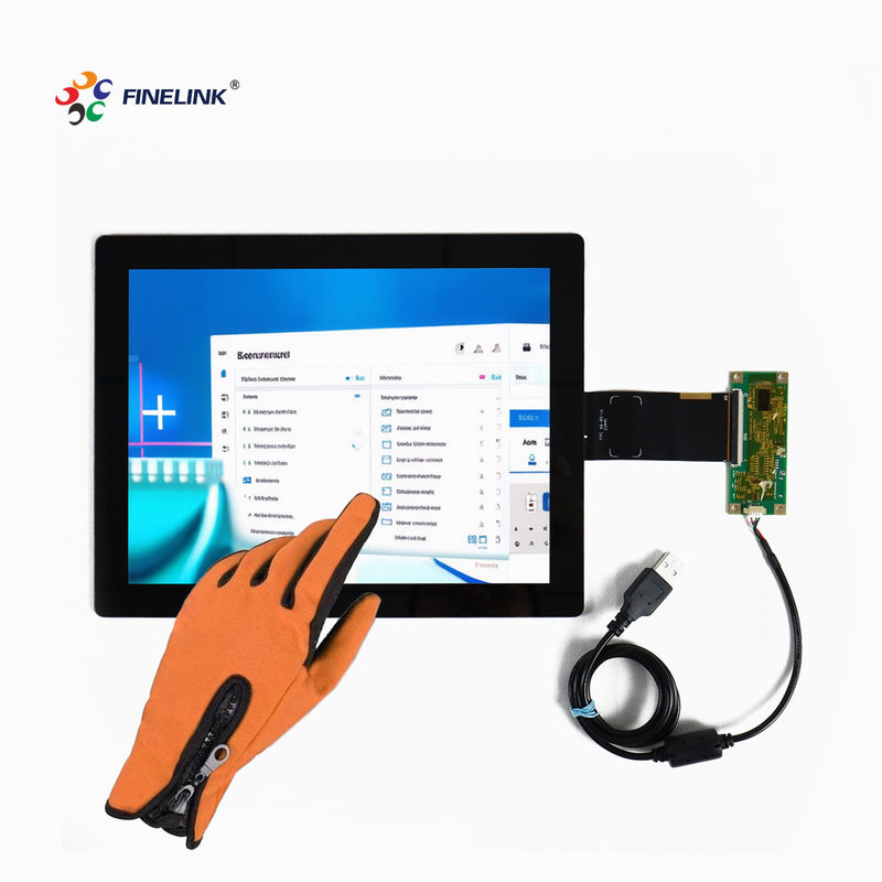 EETI/ILIEK/SIS-oplossing 10.4 inch touchpaneel met capacitieve multi-punt touchscreen