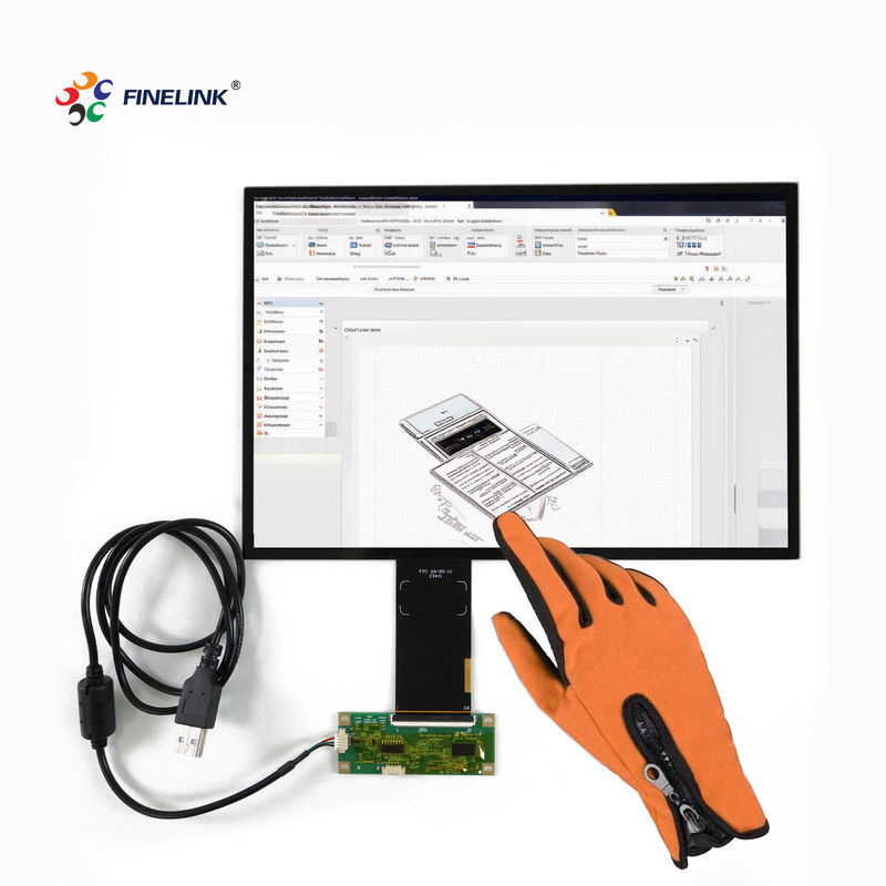 Waterdicht capacitieve touchscreenpaneel medisch scherm 10,1