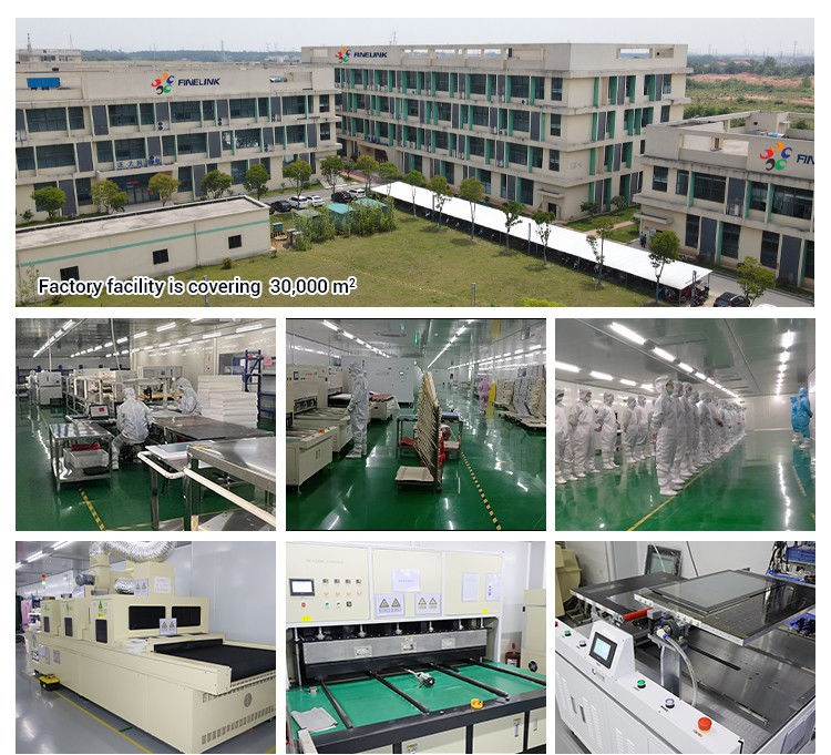 Custom Industrial PCAP Touch Panels 7 10.1 12.1 13.3 15 17.3 18.5 21.5 27 32 43 55 inch capacitieve schermen
