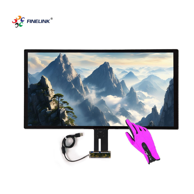 Custom Grootte 7 10.1 13.3 15.6 19 21.5 24 32 inch PCAP Touch Screen Overlay Kit met waterdichte Multi-Touch voor Kiosk